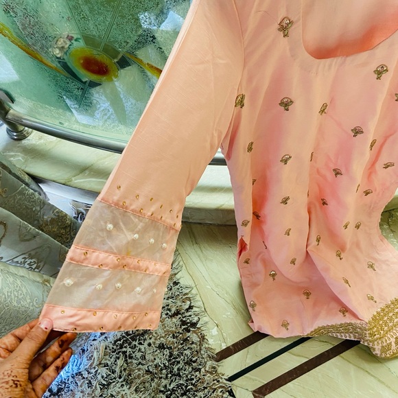 Designer organza suit - Picture 6 of 7